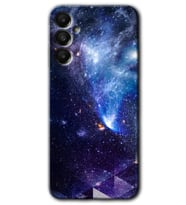Galaxy A05s Kılıf HD Desen Baskılı Kılıf - Galaksi