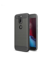 Lenovo Moto G4 Plus Kılıf Zore Room Silikon Kılıf (Gri)