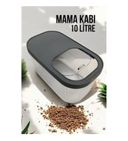 TransForMacion Kedi ve Köpek Mama Saklama Kabı Sürgülü Kapaklı 10 Litre 720987
