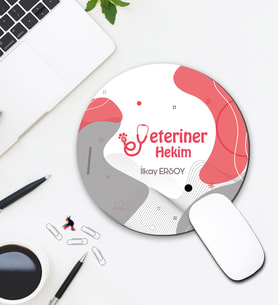 Kişiye Özel Veteriner Tasarımlı Mouse Pad 042