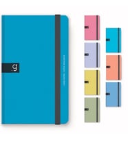 GIPTA LEAD NOTES İPLİK DİKİŞLİ LASTİKLİ SERT KAPAK 13X21 96 YP. ÇİZGİLİ DEFTER