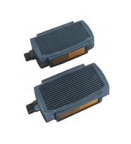 Mobylette Pedal Takımı Reflektörlü (Siyah)