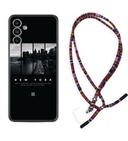 Samsung A23 A31 A32 A50 A51 A52 A53 A70 Kılıf Boyun Asklı Rasta Silikon New York 1612