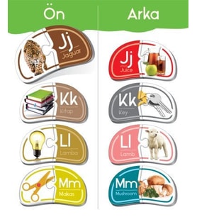 Art Puzzle Alfabe Öğreniyorum 5831