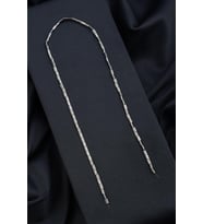 Hematit Doğal Taş Parlak Gümüş Silindir Kesim 3x5mm Dizi [AA]