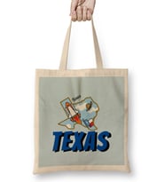 Texas Vintage Retro Rainbow Style Bez Çanta Uzun Saplı