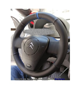 Citroen C2 2005 Araca Özel Direksiyon Kılıfı (BOMBELİ DİREKSİYONLARA UYUMLUDUR)