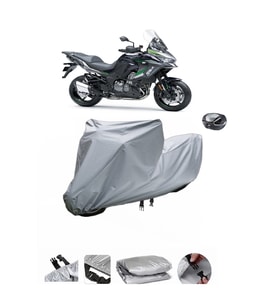 Kawasaki Versys 1000 S  Su Geçirmez Motosiklet Brandası ARKA ÇANTA UYUMLU