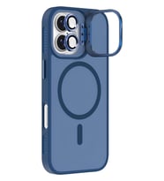 iPhone 17 6.3'' StandGuard MagSafe Kılıf + Lens Koruma Gece Mavisi