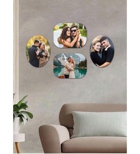 4 Parçalı Dekoratif MDF Tablo Seti
