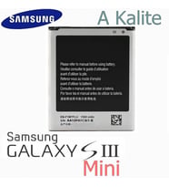 Samsung Galaxy S3 Mini i8190 Batarya 1500mAh EB-L1M7FLU EB-F1M7FLU