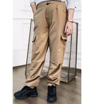 Kız Çocuk Kargo Cepli Paraşüt Pantolon 12685 MODANINO