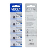 Supex CR1616 3V Lityum 5 li Paket Pil