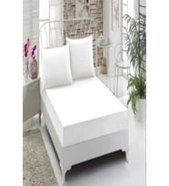 ﻿﻿Altın Karma Havlu Lastikli Çarşaf Takımı 180x200 Cm 2 Adet 50x70 Cm Yastık Kılıfı