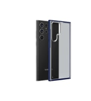 Samsung Galaxy S22 Ultra Uyumlu Kılıf Zore Volks Kapak (Lacivert)