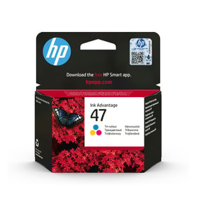 HP 6ZD61AE HP 47 Tri-color Original Ink