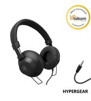 Hypergear V50 3.5mm Jack Girişli Mikrofonlu Kablolu Kulaküstü Kulaklık Siyah