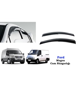 Ford Transit Mugen Cam Kenar Rüzgarlığı 2003-2013 2'li