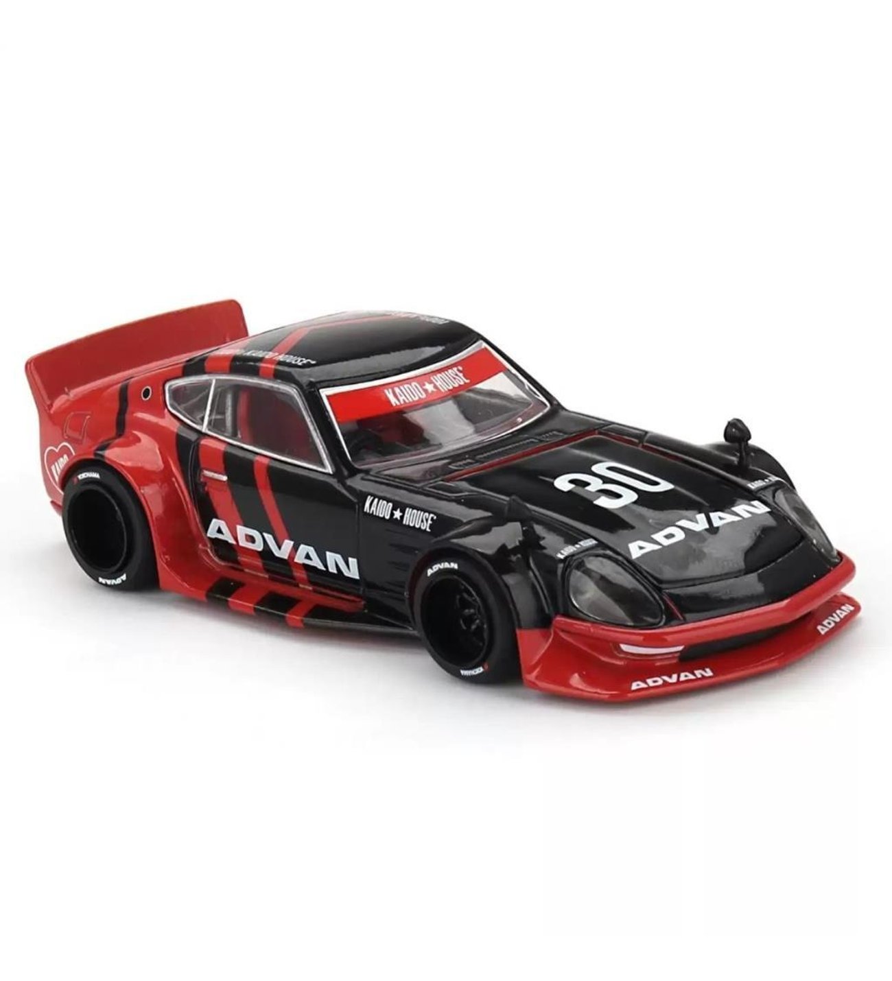 Mini GT 172 Nissan Fairlady Z Kaido GT ADVAN 1/64 Model Araba