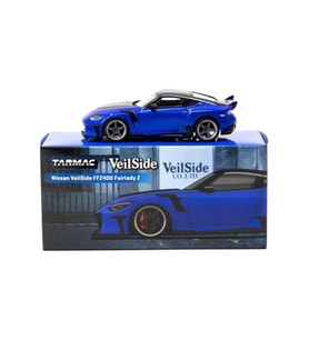 Tarmac Works Nissan Veilside FFZ400 Fairlady Z Mavi 1/64 Model Araba