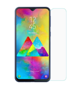 Samsung Galaxy M20 Uyumlu Ekran Koruyucu Yeni Nesil HD Kalite Kırılmaz Cam (Renksiz)