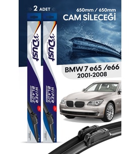 BMW 7 serisi (E65&E66) Silecek Takımı 2001-2008 Uyumlu 650MM/650MM