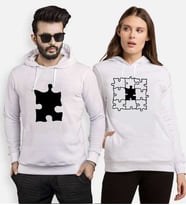 Tshirthane Eksik Parçam Puzzle Sevgili Kombinleri Kapüşonlu Kombini (Tek Ürün Fiyatıdır.)