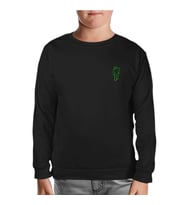 Billie Eilish - Blohsh Logo Siyah Çocuk Sweatshirt