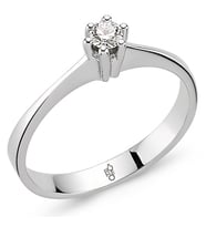 Romeo Pırlanta 0.20 Ct Tektaş Yüzük RM20020 (Çok Renkli)