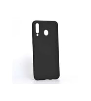 Samsung Galaxy M30 Uyumlu Kılıf Zore Premier Silikon Kapak (Siyah)