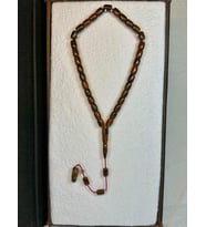 SEVGİLİYE ÖZEL HEDİYE TESBİH KATALİN ÇEKO BENZETME KAPSÜL KESİM H-1016. (Çok Renkli)