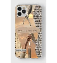 Iphone 11 Pro Max Uyumlu You Are The Sun Tasarımlı Şeffaf Telefon Kılıfı