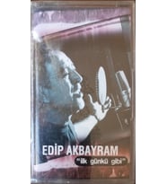 (Plak Değildir KASET tir) Edip Akbayram ''İlk Günkü Gibi'' Açılmamış Jelatininde Kaset