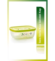 Tupperware Sera Serisi Kısa Gövdeli Kap 800 Ml Limon
