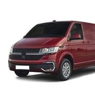 Volkswagen T6.1 Uyumlu Transporter Krom Sis Far Kaşı 4 Parça 2020 Ve Sonrası (Karışık)