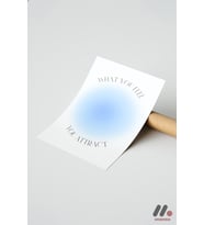 What You Feel You Attract, Çerçevesiz Yüksek Kalite Duvar Afişi - Kişiye Özel Hediye