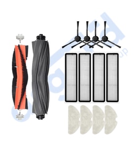DREAME D10S, D10S PRO, D9 MAX GEN 2 UYUMLU 2 Ana Fırça 4 Yan Fırça 4 Filtre 4 Mop PKT-iasgf0000943