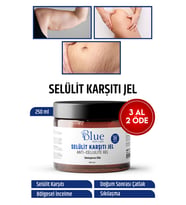 blue skin care kalça göğüs baseb sıkılaştırıcı bölgsel incelme selülit karşıtı jel 250 ml