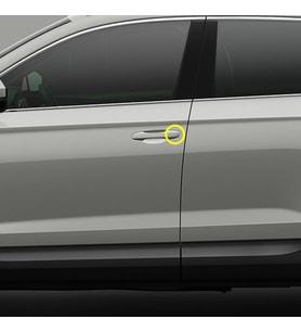 VW T-Roc 2018-2023 Sol Ön Sürücü Kapısı Kol Kapağı 5G1837879D