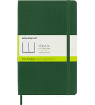 Moleskine Çizgisiz Mersin Yeşili Defter L Boy Yumuşak Kapak (Standart)