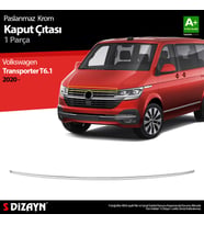 VW Transporter T6.1 Krom Kaput Çıtası 2020 Üzeri