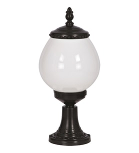 AVONNI BSU-68194-BSY-KOP Siyah Boyalı Dış Mekan Aydınlatma E27 ABS Akrilik Cam 25cm