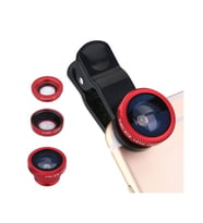 Balık Gözü Lens Fish Eye 3 Wide Geniş Açılı Makro Telefon Lensi