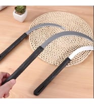 Çim ayıklaması ve hasat bahçesi OT BİÇMEK İÇİN ORAK 35 CM (Siyah)