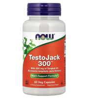 NOW Foods, TestoJack 300™, 300 mg, 60 Veg Capsules.