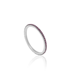 EMILIANO JEWELLERY SİLVER 925 AYAR ZİRKON TAŞLI YÜZÜK (Gümüş)