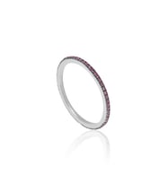 EMILIANO JEWELLERY SİLVER 925 AYAR ZİRKON TAŞLI YÜZÜK (Gümüş)
