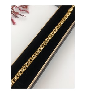 Şıklığın Tamamlayıcısı! Xuping Altın Renk Kadın Bileklik 22K Gold Renk 20 Cm kutulu Renk Atmaz (Çok Renkli)