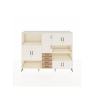 Hyperion Dolap 9 Raflı 4 Çekmeceli 8 Kapaklı 220x44x163 Aytaşı-Aytaşı/Çam
