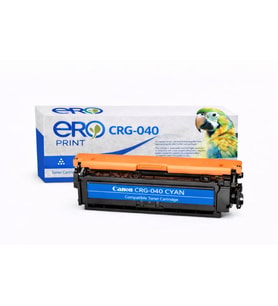 Canon 040C Çipli Mavi Muadil Toner